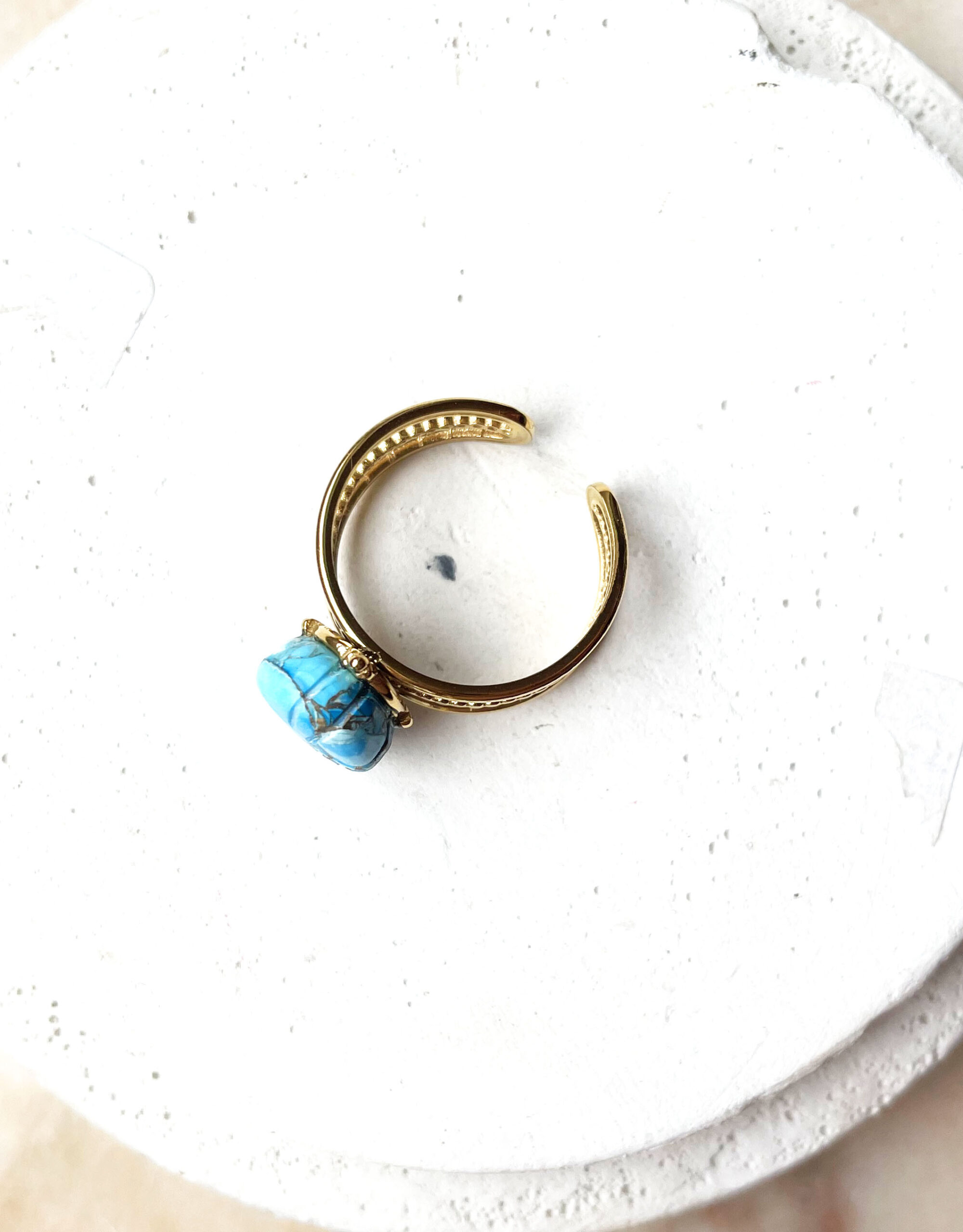 Bague SCARA turquoise – Image 2